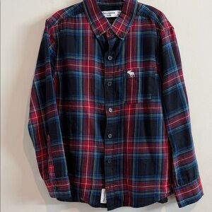 Abercrombie & Fitch Kids Multicolor Plaid Shirt